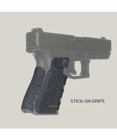 TALON Grips for Glock 19/23/25/32/38 Gen 1-3 - Granulate Black | Enhanced Grip & Control - Buy Online on GoSupps.com