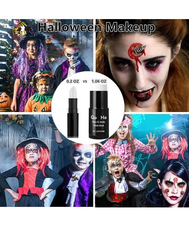 Go Ho Cream Grey Blendable Stick 1.06 OZ - Professional Face Paint for Halloween SFX Makeup - Buy Online on GoSupps.com