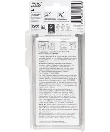 TePe Angle Interdental Brushes - Pink 0.4mm (2-Pack 6 Pieces) | Optimal Oral Care for Healthy Teeth - Buy Online on GoSupps.com