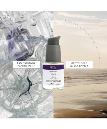 REN Clean Skincare Bio Retinoid Youth Serum - Vegan Anti-Aging Serum for Sensitive Skin | Clinically Proven to Reduce Fine Lines & Wrinkles in 7 Days | Shop Internationally - Buy Online on GoSupps.com