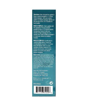 Difeel Peppermint Scalp Care Hair Oil 2.5 oz - Nourishing Hair Treatment - Buy Online on GoSupps.com