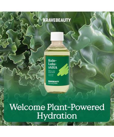 KraveBeauty Kale-Lalu-yAHA 5.25% AHA Exfoliator - Glycolic Acid & Hyaluronic Acid Unclogs Pores Hydrates Skin Vegan & Cruelty Free - 6.76 fl oz - Buy Online on GoSupps.com