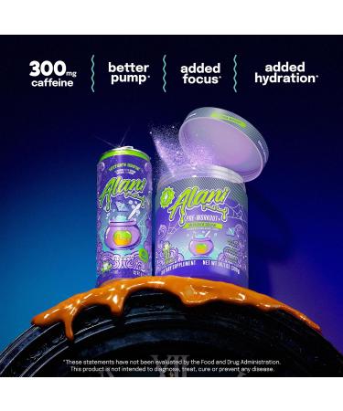 Alani Nu Pre Workout+ Powder Witches Brew Extra Boost Sugar Free 300mg Caffeine L-Theanine Beta-Alanine L-Citrulline 30 Servings Witches Brew 13.8 Ounce (Pack of 1) - Buy Online on GoSupps.com