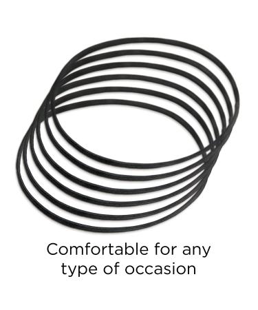 GOODY Women's Ouchless Thin Black Headwrap 6 Count - Buy Online on GoSupps.com