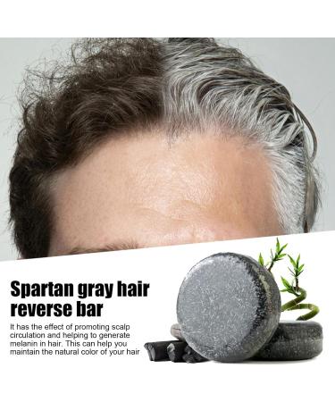  PUCHEN hair darkening shampoo black shampoo unisex charcoal shampoo women natural darkening bar black shampoo control black shampoo Puchen - Buy Online on GoSupps.com