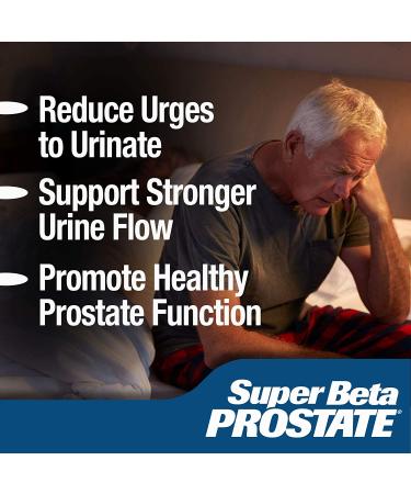 Super Beta Prostate Supplement for Men - Reduce Frequent Bathroom Trips Day & Night, Promote Better Sleep & Prostate Health - Beta Sitosterol (2 Bottles) - Buy Online on GoSupps.com