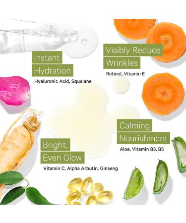 Tree To Tub Anti Aging Retinol Vitamin C Hyaluronic Acid Serum 1.01 Fl Oz - Hydrating Night Serum for Face, Women & Men - Dry, Sensitive Skin Formula with Vitamin E & Glycolic Acid - Buy Online on GoSupps.com