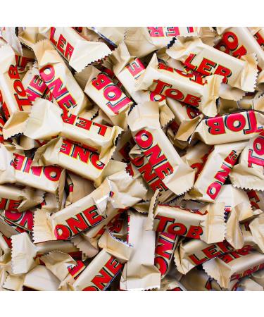 Toblerone Mini Toblerone Box of Mini Christmas Chocolate to Give or Share - Toblerone Milk Chocolate with Nougat Almonds and Honey - Reusable Box of 2 kg - Buy Online on GoSupps.com