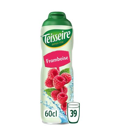 Teisseire Raspberry Syrup for Refreshing Drink Cocktails Recyclable Bottle 60cl