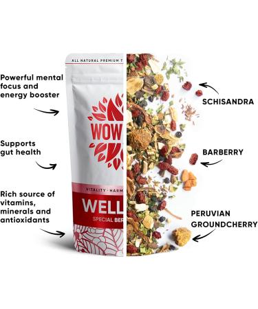 ATOP LLC WOW TEA Berry Wellness + Collagen - Buy Online on GoSupps.com