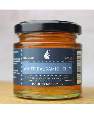 Burren Balsamics White Balsamic Jelly 140g - Gourmet Italian Condiment - Buy Online on GoSupps.com