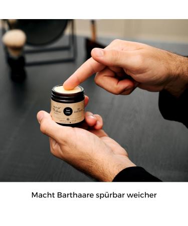Meißner Tremonia Beard Balm Dark Limes - 60g Vegan Organic No Artificial Additives - Premium Beard Care with 6 Plant Oils - Buy Online on GoSupps.com