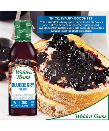 Walden Farms Blueberry Syrup 355 ml - Buy Online on GoSupps.com