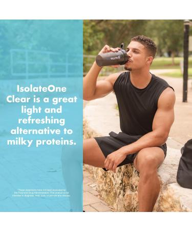 NutraOne Clear Whey Protein Powder Drink Mix Naturally & Artificially Flavored Clear Protein Drink 20g of Protein Zero Sugar (Sour Green Apple - 30 Servings) - Buy Online on GoSupps.com