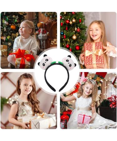 Animal Headbands Adorable Hairbands Cartoon Novelty Panda Hair Hoop Accessory Perfect for Halloween Cosplay  - Buy Online on GoSupps.com
