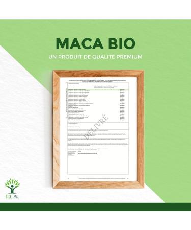 Maca Bio - Bioptimal - En Poudre - Racine de Maca Jaune du P rou - Energie Libido Sexualit Fertilit Homme Femme - Qualit Premium - 100% Pur - Conditionn en France - Certifi Ecocert - 100 g 100 g (Lot de 1) - Buy Online on GoSupps.com