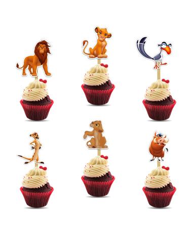 Seyal The Lion Kng cupcake topper