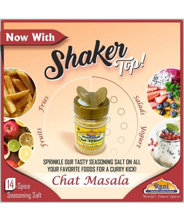 Rani Chat Masala 4.5oz - Tangy Indian Spice Seasoning Salt | All Natural, Vegan, Gluten Friendly - Non-GMO | Indian Origin PET Jar - Buy Online on GoSupps.com