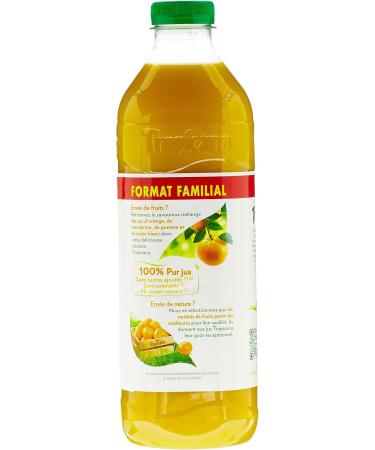 Tropicana Pure squeezed mandarin and white grape juice - 1.5L bottle - Buy Online on GoSupps.com
