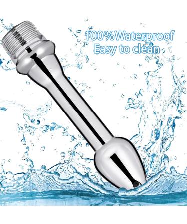 Buy 5 Holes Aluminum Shower Head Nozzle Clean Rinse System (Silver) | International Shipping Available - Buy Online on GoSupps.com