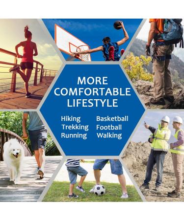 Carbon Fiber Insoles for Turf Toe & Foot Fractures | Sports Hiking & Running - 275 mm | Best Post-Op Shoe Alternative - Buy Online on GoSupps.com