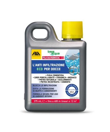 FILA Surface Care Solutions FILA SAUVEDOCCIA Bathroom Anti Seepage Consolidating Effect Waterproof Transparent No Film Creating Film Suitable for Tile Grout 375ml