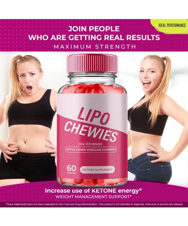 Lipo Chewies Brazillian Gummies Lipo Chewies Keto ACV Keto Supplement Gummies - Maximum Strength All Natural Support Formula Keto+ACV Advanced Formula LipoChewies Keto Gummy Reviews (3 Pack) - Buy Online on GoSupps.com