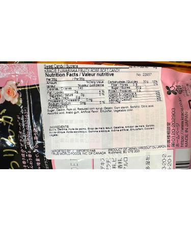 KRACIE JAPAN Fuwarinka Fruity Rose Chewy Candy - Buy Online on GoSupps.com