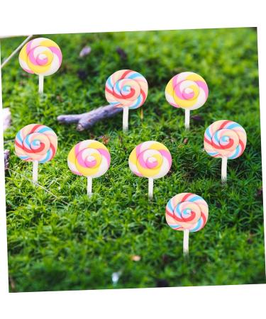 Abaodam 20 x Decorative Lollipops Cute Resin Candy Decoration Random Style - Buy Online on GoSupps.com