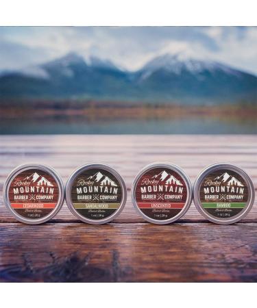 Beard Balm Variety Pack - 4 Natural Samples with Argan Shea Butter Coconut & Jojoba Oil - Vitamins & Minerals for Ultimate Beard Care - Buy Online on GoSupps.com
