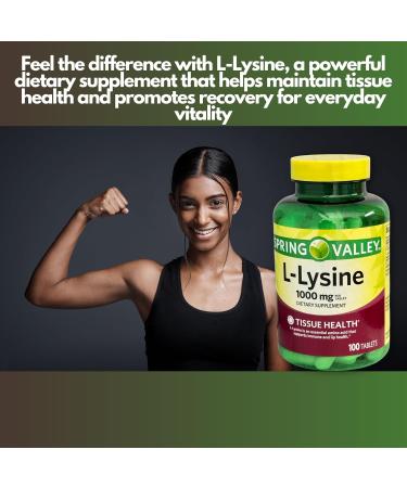 FUSION SHOP STORE Smart choices meaningful life! Llysine 1000mg Tablets- 100ct (Pack of 2) - Buy Online on GoSupps.com