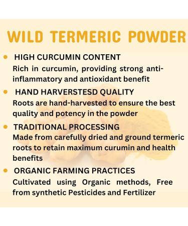 Herbs Botanica Wild Turmeric Powder For Face Reduces Acne Face Mask Dark Spots Hyperpigmentation Smooth Skin Kasturi Manjal Kasturi Turmeric Aromatic Turmeric 150 Gms / 5.30 Oz - Buy Online on GoSupps.com