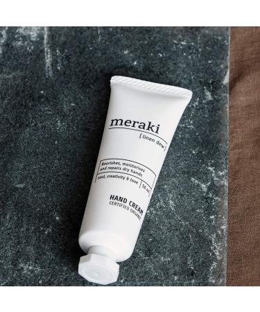 Meraki Hand Cream Linen Dew 50g | Nourish & Hydrate | Premium Scandinavian Skin Care - Buy Online on GoSupps.com