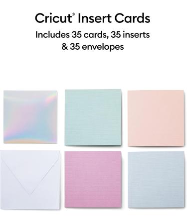 Cricut Insert Cards S40 - Create Custom Depth-Filled Birthday and Thank You Cards at Home with Princess Sampler (35 ct) - Compatible with Cricut Joy/Maker/Explore Machines - Buy Online on GoSupps.com