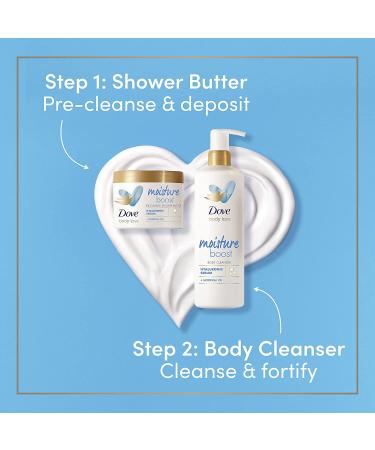 Dove Body Love Moisture Boost Body Cleanser for Dry Skin 17.5 fl oz - 3 Pack - Buy Online on GoSupps.com