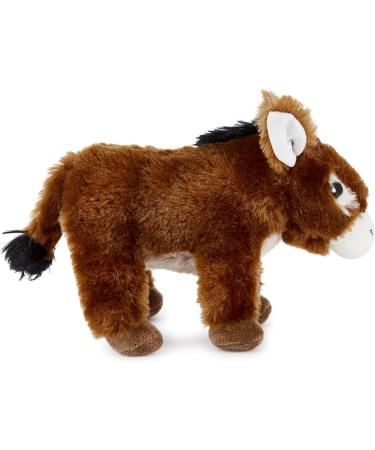 Zappi Co 100% Recycled Plush Donkey Toy (21cm) - Eco-Friendly Stuffed Animal for Newborns - Buy Online on GoSupps.com