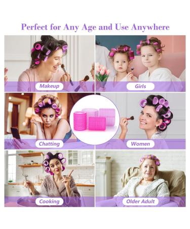 Qinzave 36-Piece Curling Winder Set | Large 63mm & 47mm Curlers for All Hair Types | Salon & Home Use - Buy Online on GoSupps.com