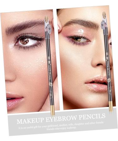 FOYTOKI 8pcs Beauty Eyebrow Pen Eyebrow Pencil Wooden Makeup Accessories 1 count (Pack of 1) Coffee - Buy Online on GoSupps.com