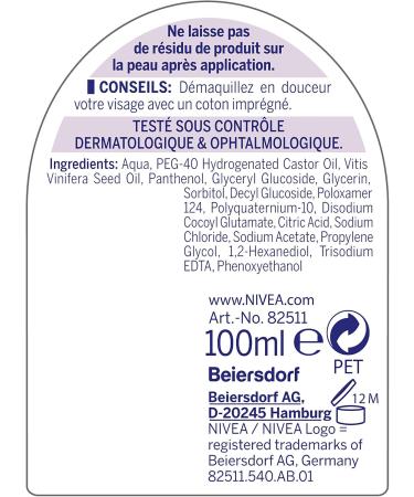  NIVEA NIVEA - Soothing Micellar Water - Waterproof Effectiveness - Face Eyes Lips - Cleanses & Removes Makeup - Fresh Hydrated & - Buy Online on GoSupps.com