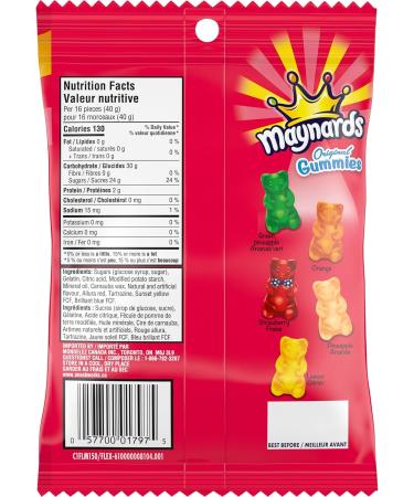 Maynards Original Gummies Candy Gummy Candy 150 g - Buy Online on GoSupps.com