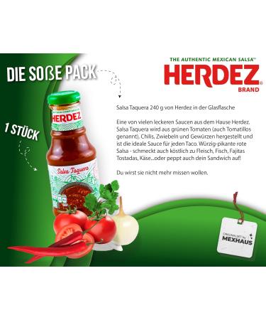 Buy Herdez Salsa Set - Salsa Verde Guacamole & Salsa Verpen (240g) | Authentic Mexican Sauces | Pack of 3 - Buy Online on GoSupps.com