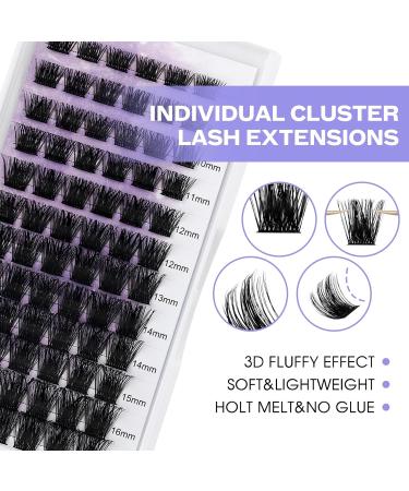 Eyelash Extension Set | DIY Cluster Lash Extensions | Best Cluster Lashes for Home Use | Bond & Seal for Long-Lasting Wear - Buy Online on GoSupps.com