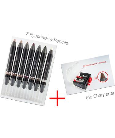  Makki The 7 shades of eyeshadow/eyeliners plus a trio of eyeshadows and free eyeliner sticks - Buy Online on GoSupps.com