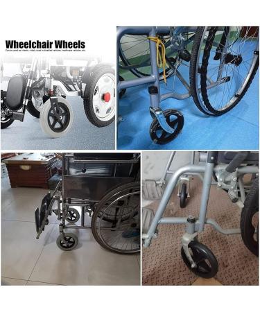 2 Pack Replacement Wheels for Walker Replacement Wheels for Walker Front Wheels for Wheelchair Replacement Casters(Gris 20Cm/8In) 20Cm/8In Gris - Buy Online on GoSupps.com