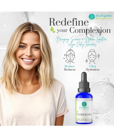 Skin Perfection Advanced Teprenone DIY Anti-Aging Peptide Boost | Reduce Redness Wrinkles & Improve Hydration for Youthful Skin - Buy Online on GoSupps.com