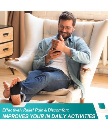 ASRAM Metatarsal Pads with Gel Pad - BLACK-01 - S:WOMEN 7.5-9 MEN 5-7 - Buy Online on GoSupps.com