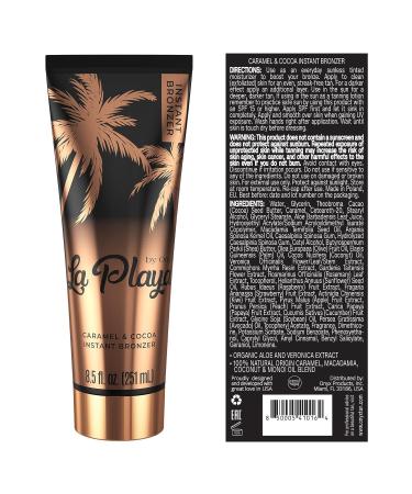 Onyx La Playa Instant Browning Lotion - Sunless Tanner for Glowing Skin - Natural Caramel & Cocoa Based Moisturizer - Buy Online on GoSupps.com