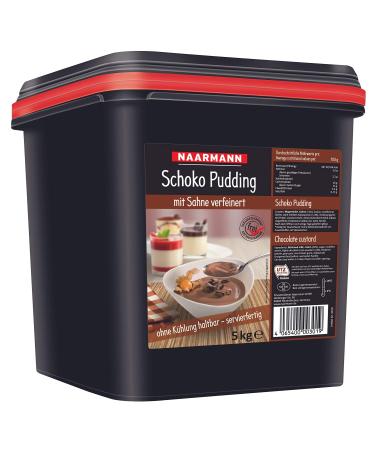Naarmann chocolate pudding refined with cream ready to serve 5000g