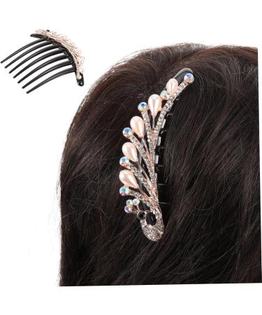 Ipetboom Aesthetic Hair Accessories Hair Combs for Women Accessories Fine Hair Rhinestone Headpiece Decor Hair Pin Hanfu Hair Accessories for Bride Hair Piece Women's Rhinestones Plastic - Buy Online on GoSupps.com