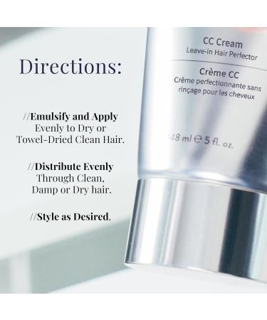 MONAT CC Cream for Hair | Lightweight Leave-In Treatment | Vitamin Infused Daily Moisturizer for All Hair Types | Hydrating Hair Care - Buy Online on GoSupps.com